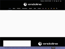 Tablet Screenshot of endoline-automation.com